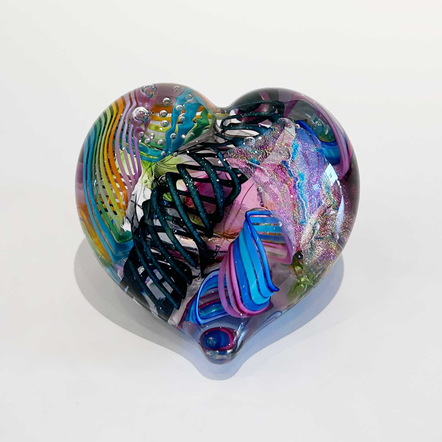 Small Heart - Petroff Gallery - Glass Art