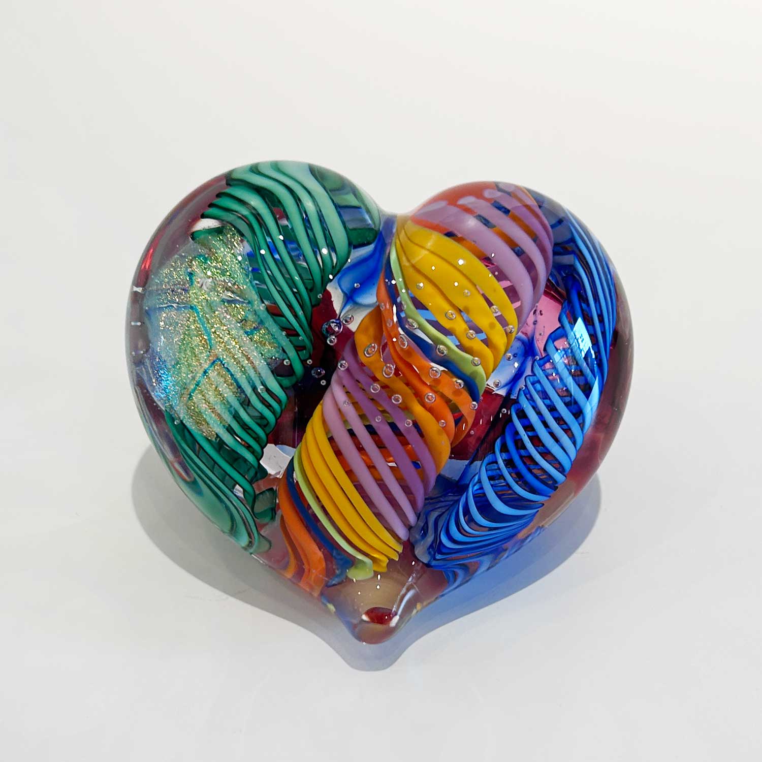 Small Heart - Petroff Gallery - Glass Art