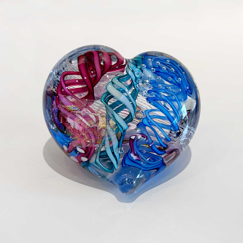 Small Heart - Petroff Gallery - Glass Art