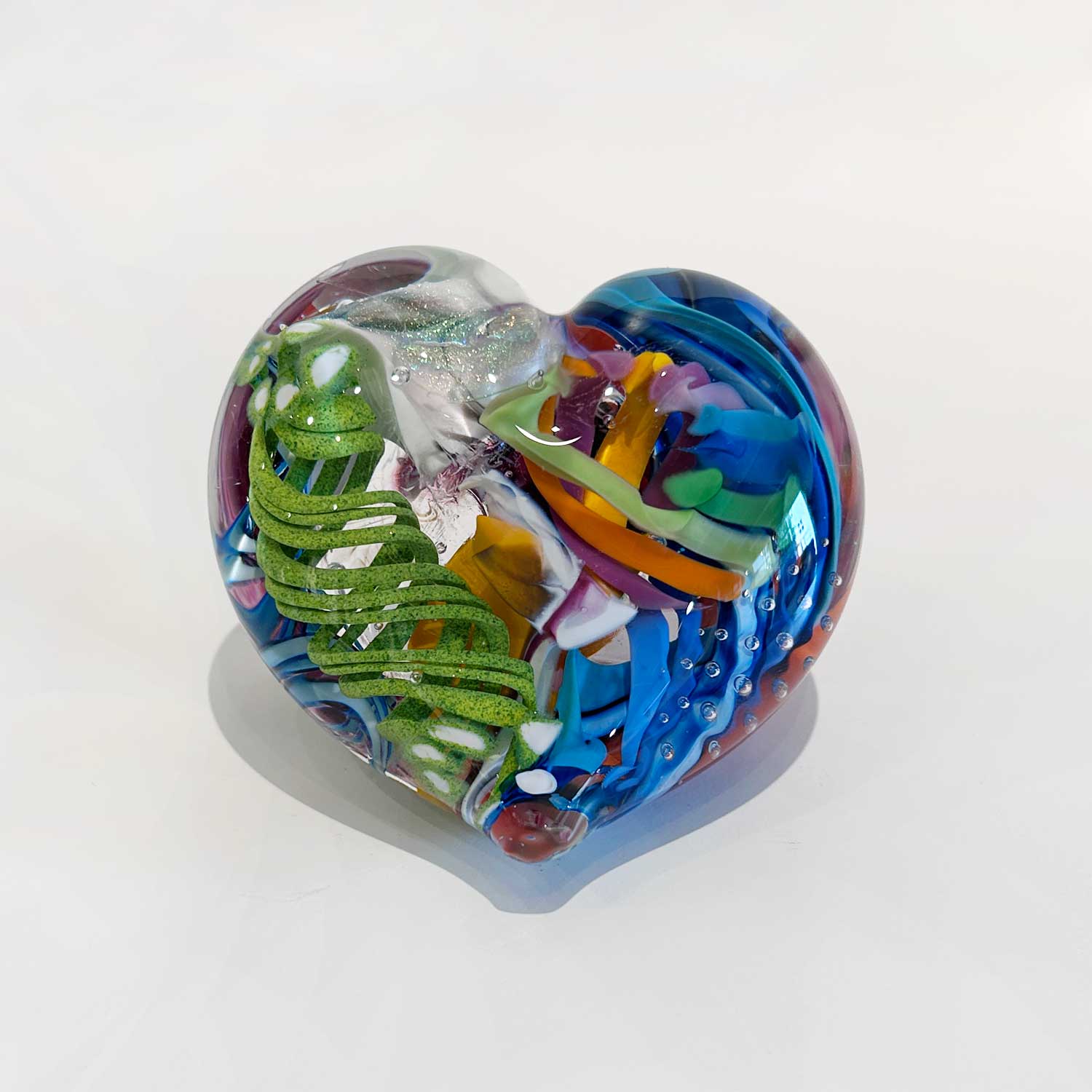Small Heart - Petroff Gallery - Glass Art