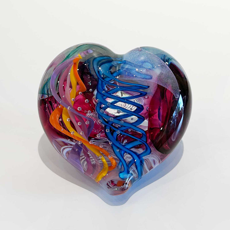 Small Heart - Petroff Gallery - Glass Art