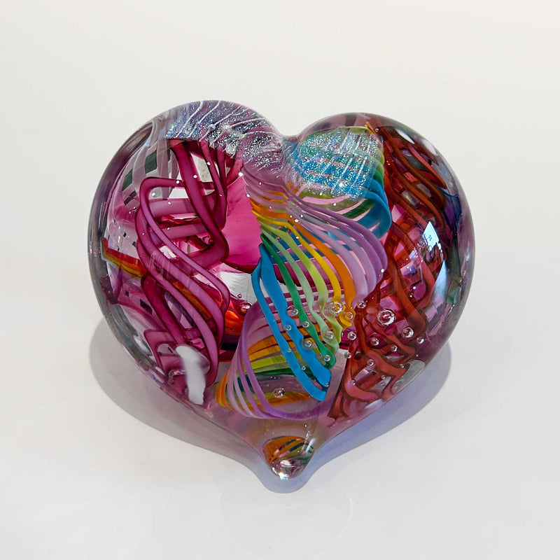Small Heart - Petroff Gallery - Glass Art