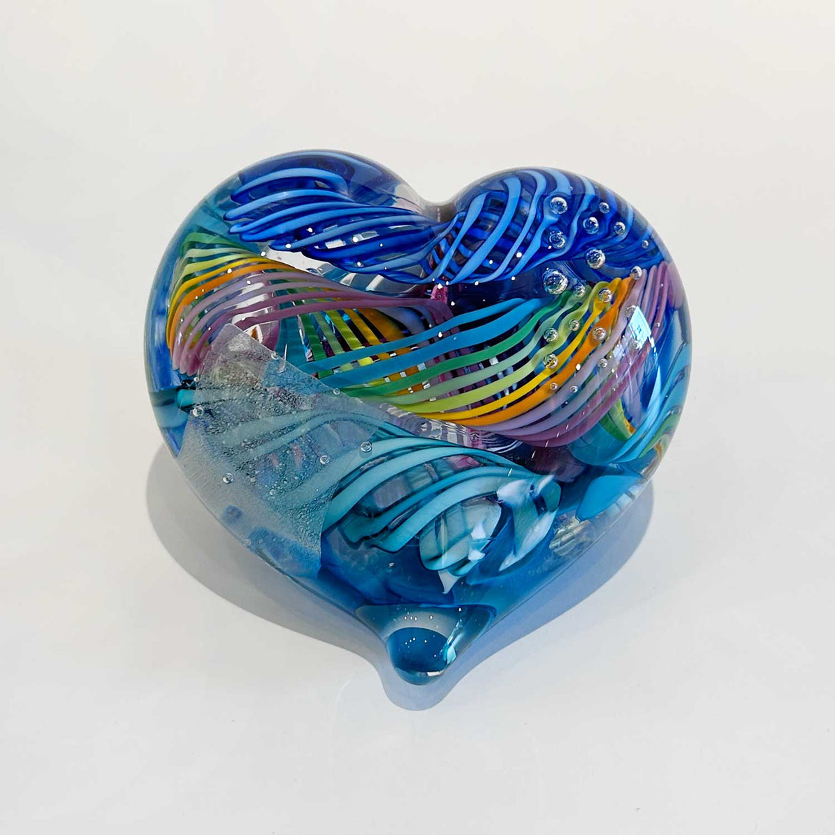 Small Heart - Petroff Gallery - Glass Art