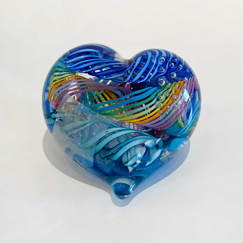 Small Heart - Petroff Gallery - Glass Art