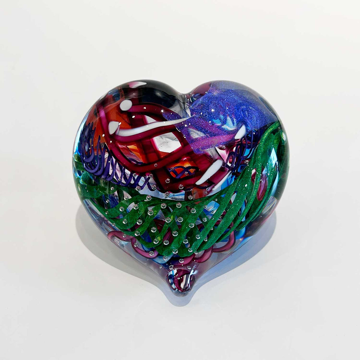 Small Heart - Petroff Gallery - Glass Art