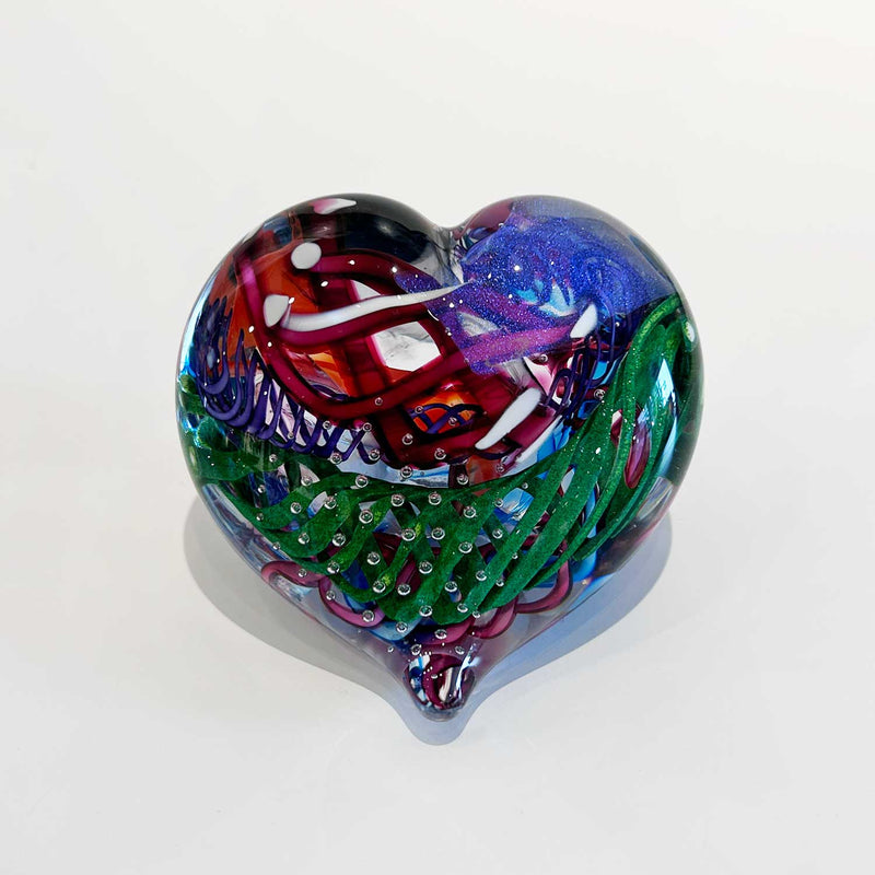 Small Heart - Petroff Gallery - Glass Art