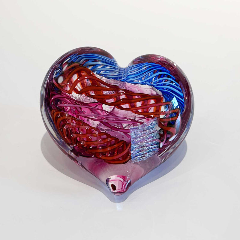 Small Heart - Petroff Gallery - Glass Art