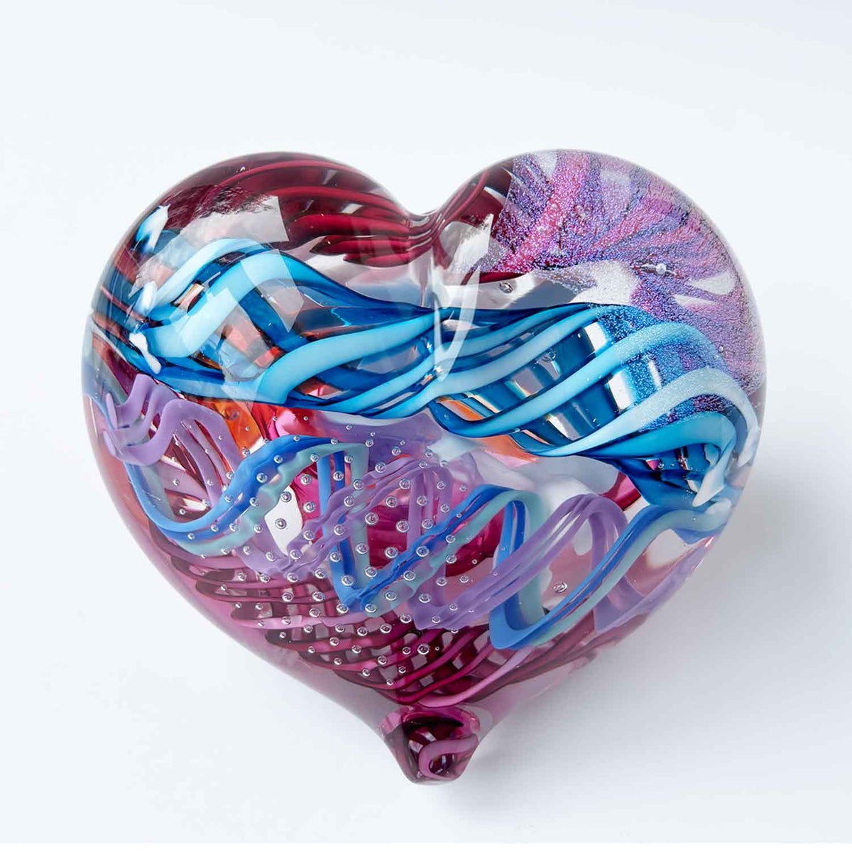 Large Heart - Petroff Gallery - Glass Art
