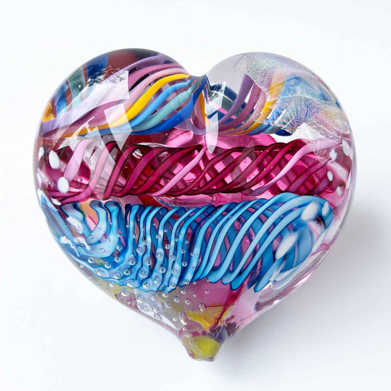 Large Heart - Petroff Gallery - Glass Art