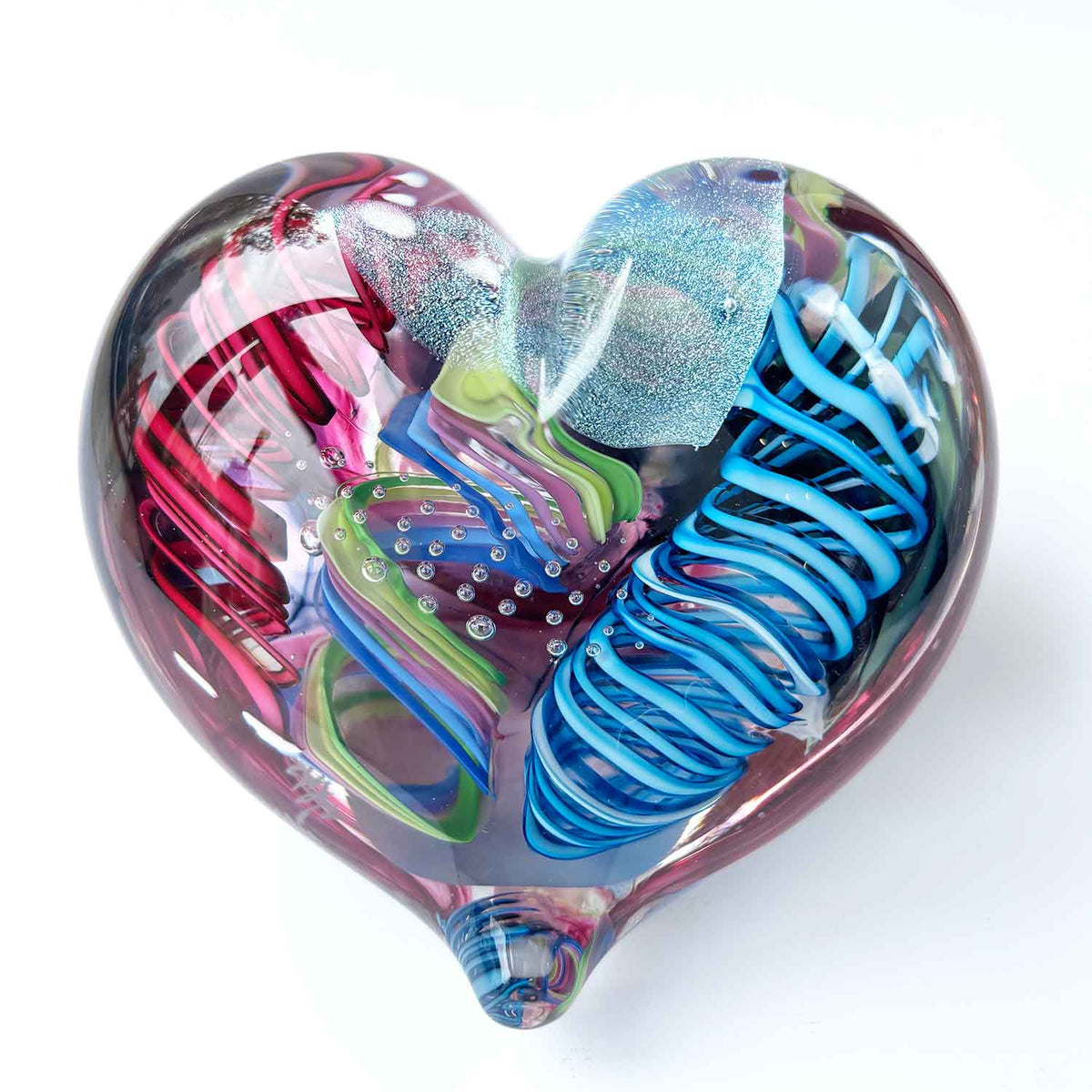 Large Heart - Petroff Gallery - Glass Art
