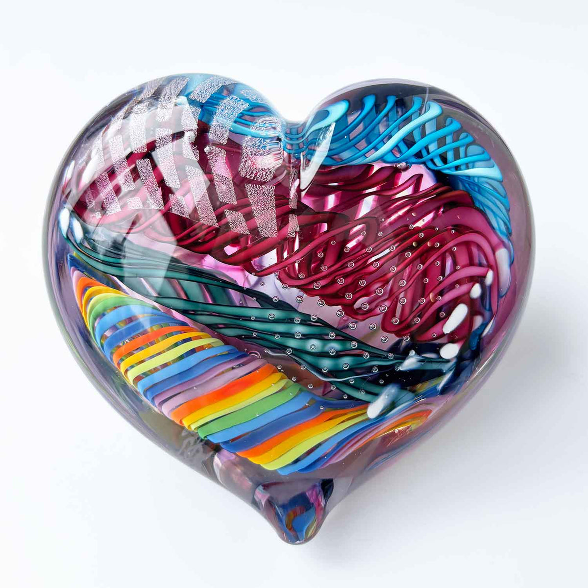 Large Heart - Petroff Gallery - Glass Art