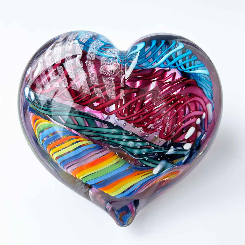 Large Heart - Petroff Gallery - Glass Art