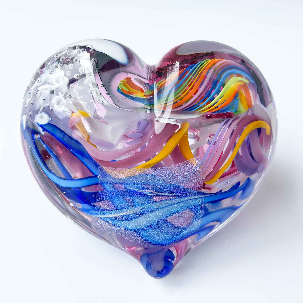Large Heart - Petroff Gallery - Glass Art