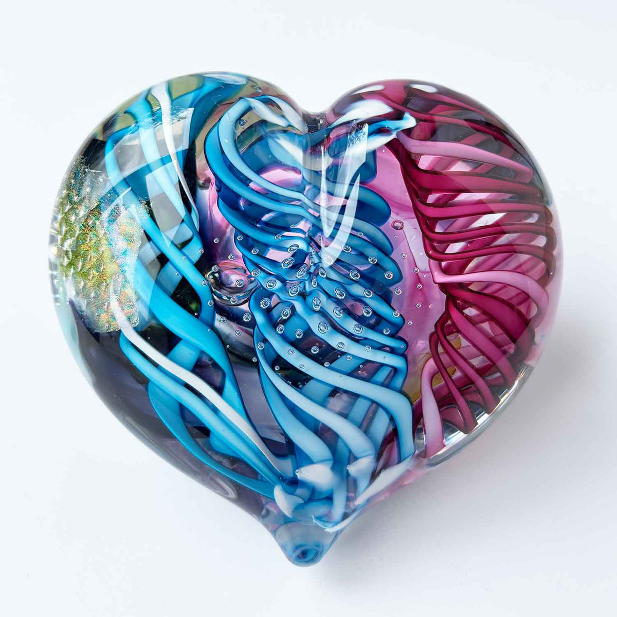 Large Heart - Petroff Gallery - Glass Art