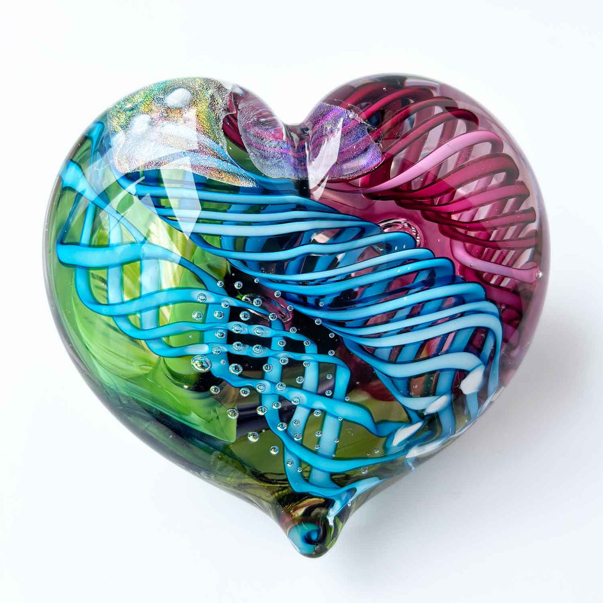Large Heart - Petroff Gallery - Glass Art