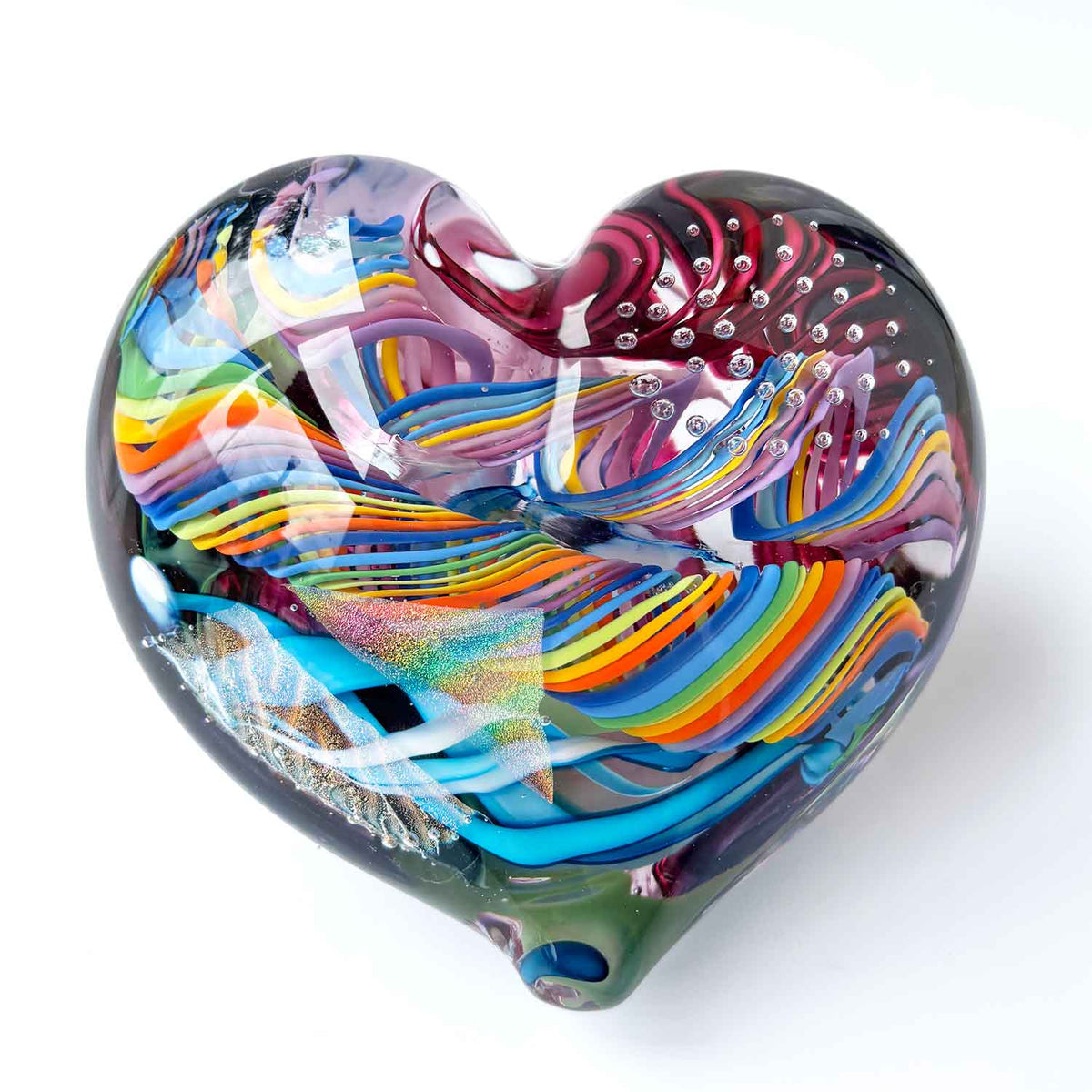 Large Heart - Petroff Gallery - Glass Art