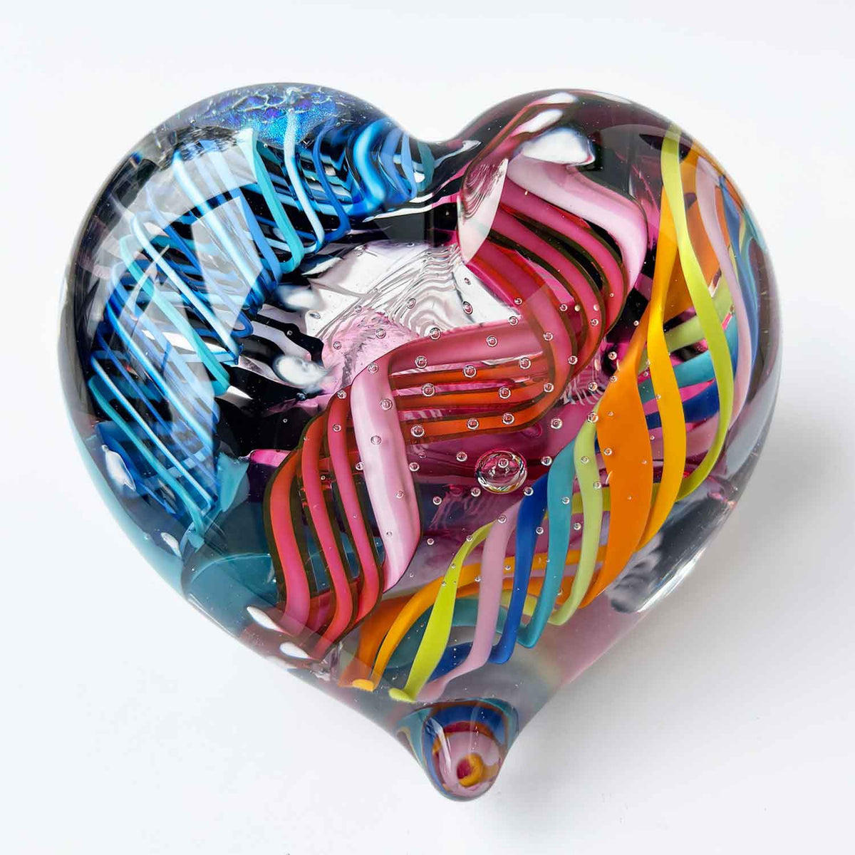 Large Heart - Petroff Gallery - Glass Art