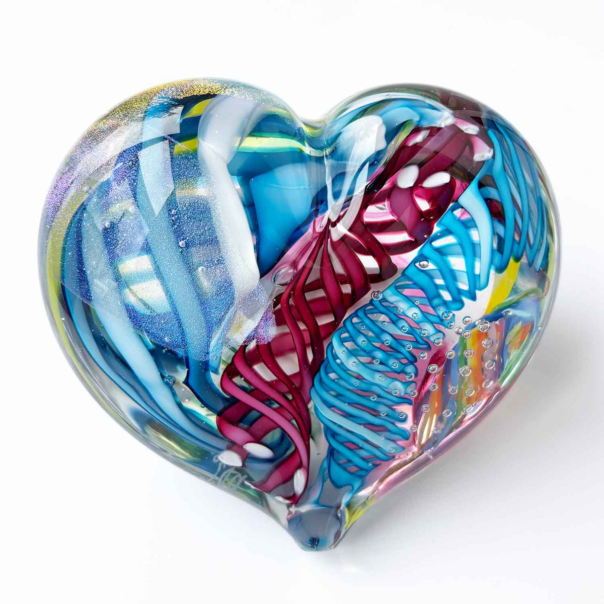 Large Heart - Petroff Gallery - Glass Art