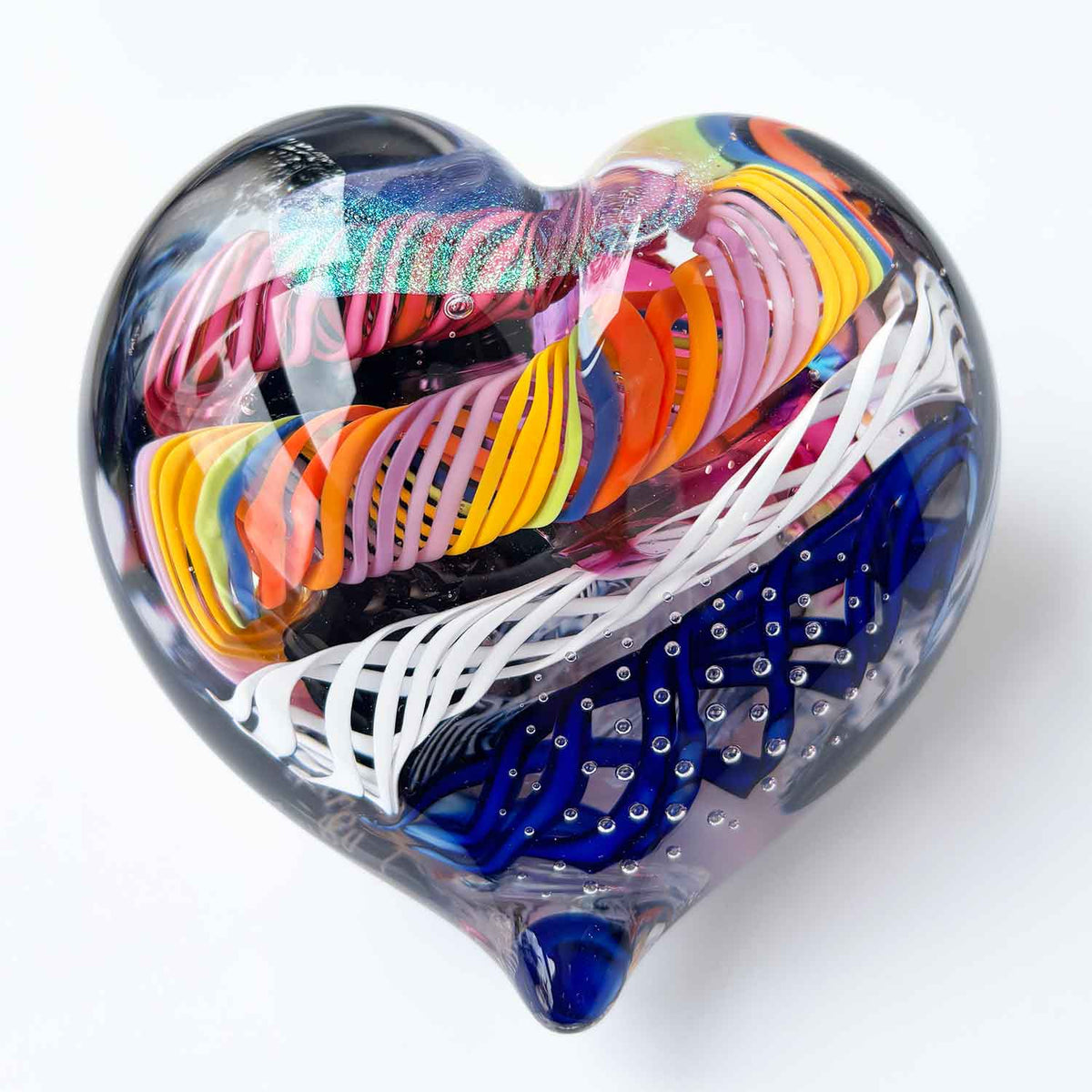 Large Heart - Petroff Gallery - Glass Art