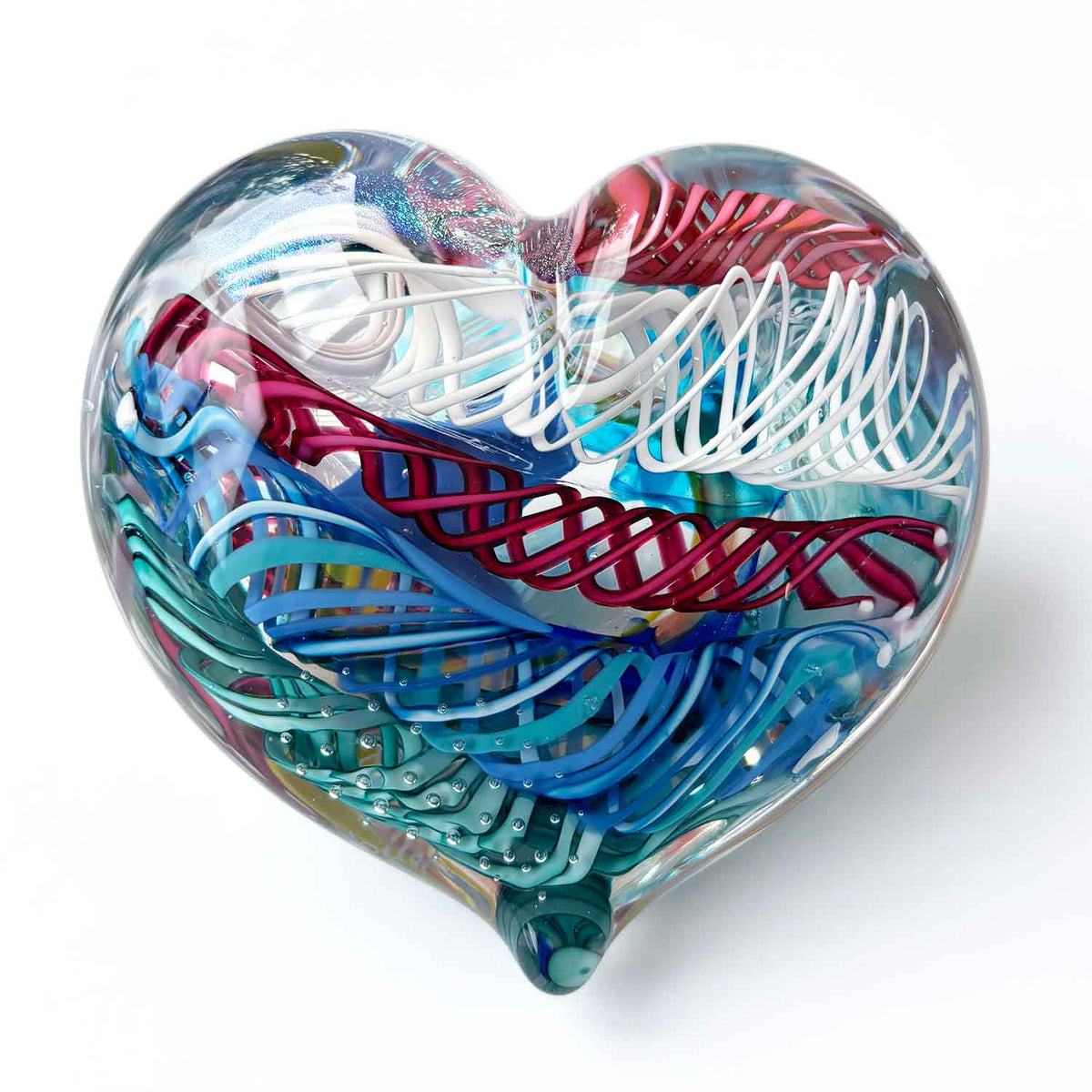 Large Heart - Petroff Gallery - Glass Art