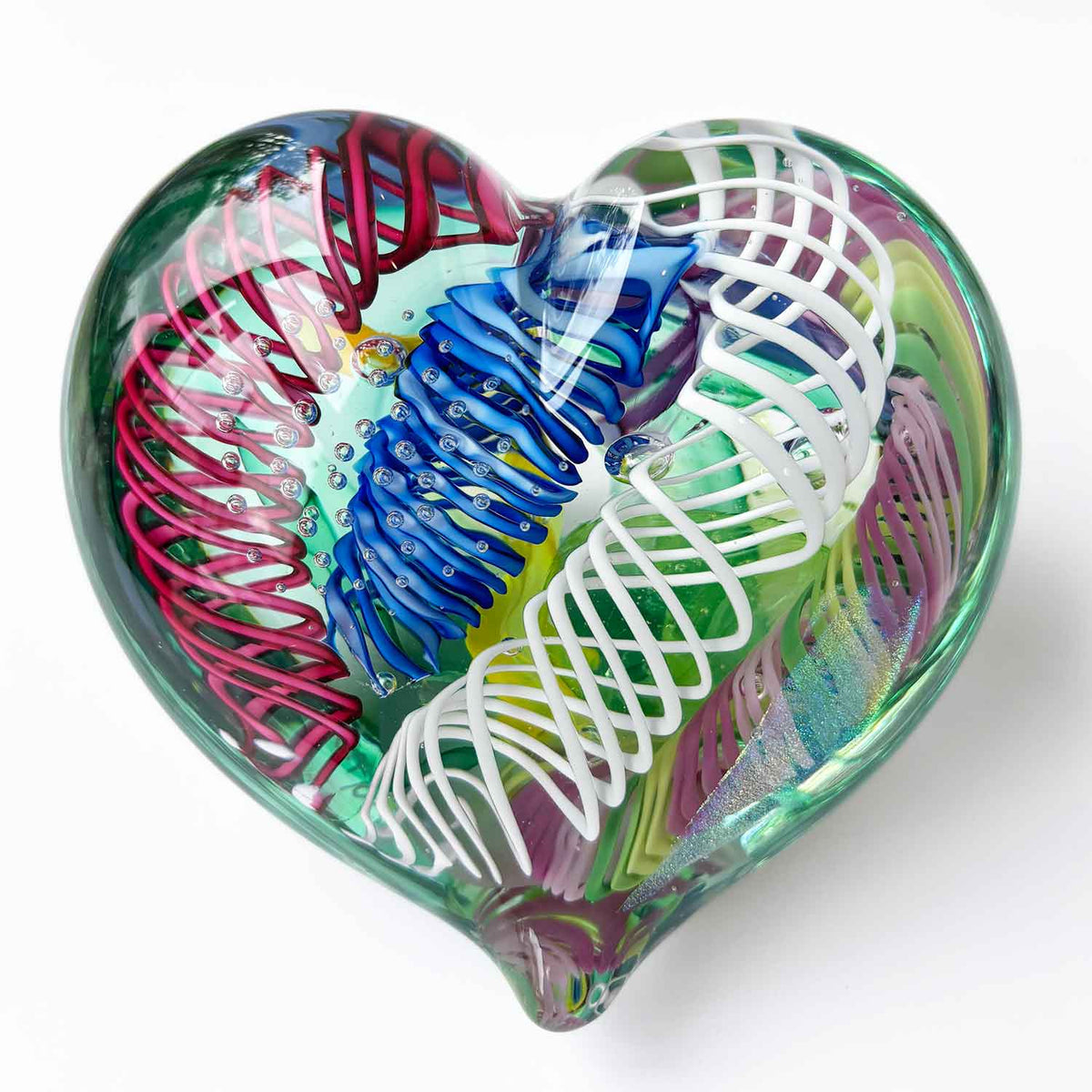 Large Heart - Petroff Gallery - Glass Art