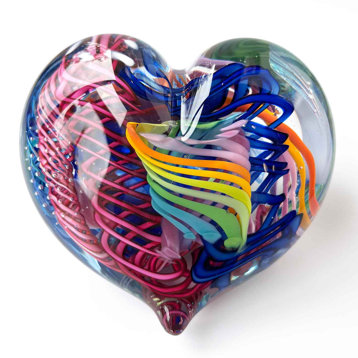 Large Heart - Petroff Gallery - Glass Art