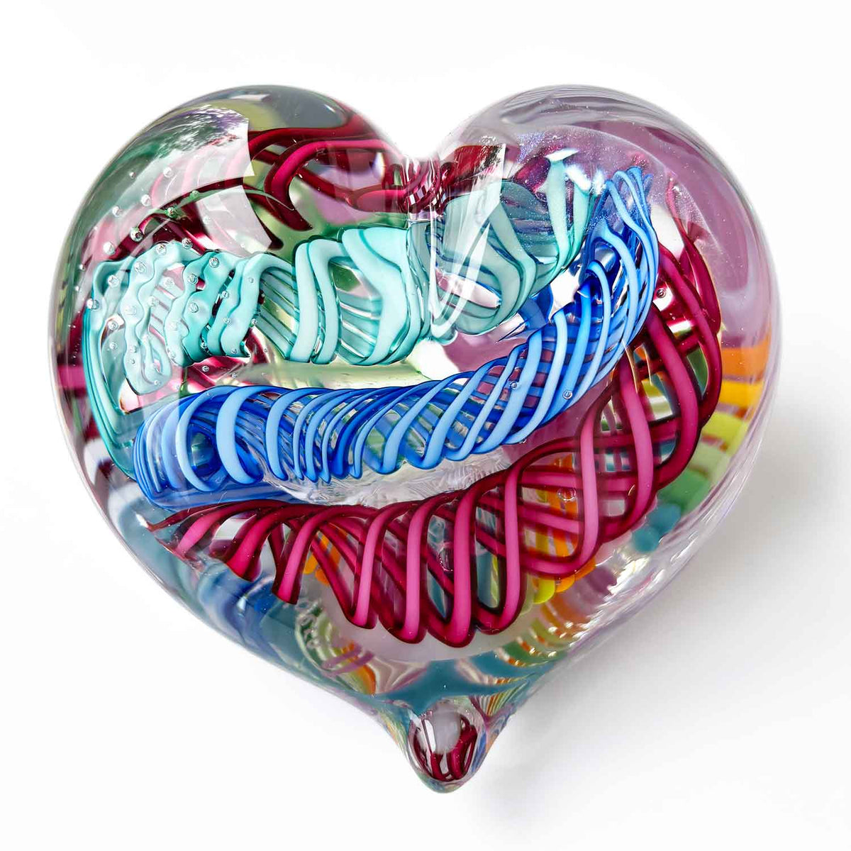 Large Heart - Petroff Gallery - Glass Art
