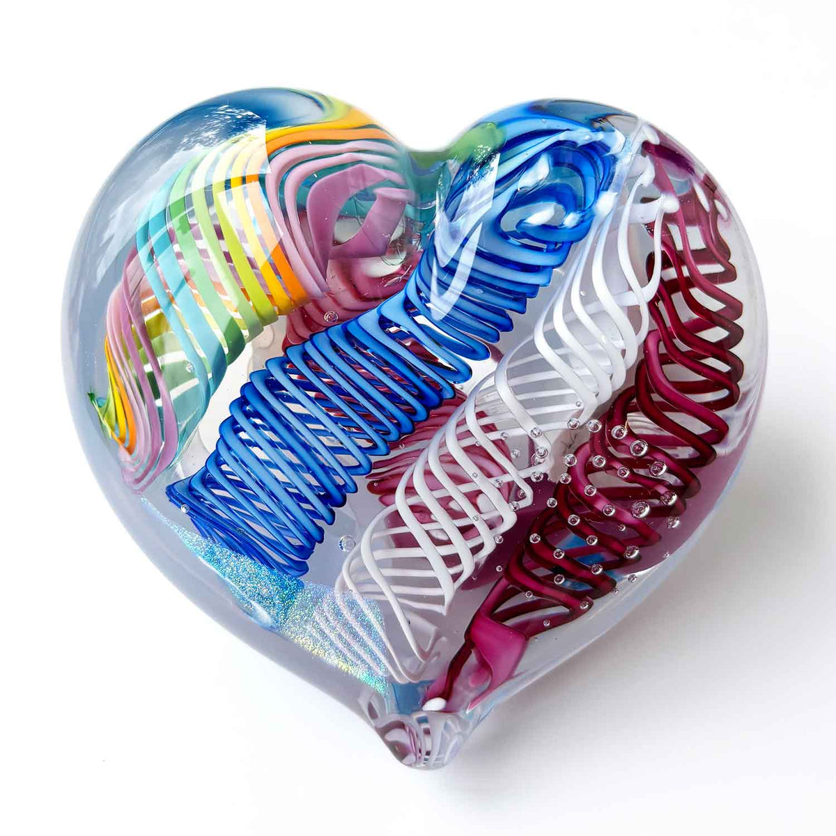 Large Heart - Petroff Gallery - Glass Art