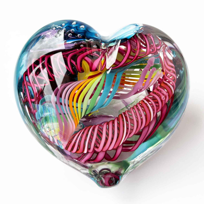 Large Heart - Petroff Gallery - Glass Art