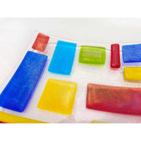 10" Curved Plate Multicolour 2