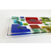 Bright Rectangular Platter - Petroff Gallery - Glass Art