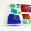 Bright Rectangular Platter - Petroff Gallery - Glass Art