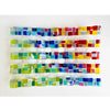 Retro Mesh Multicolour - Petroff Gallery - Glass Art