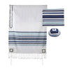 Tallit 42" Woven Stripes - Petroff Gallery - Judaica