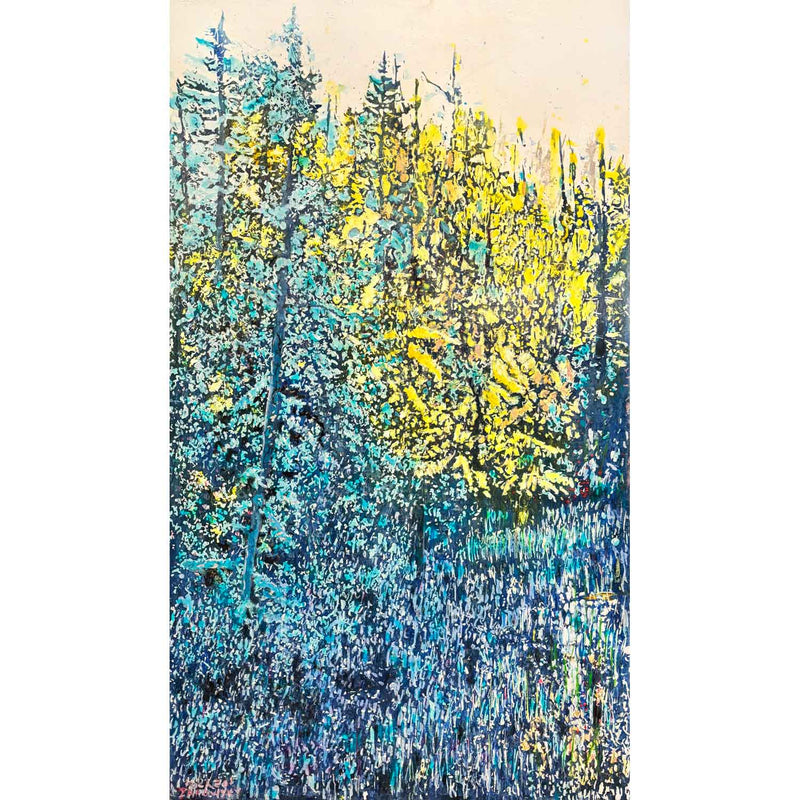 Tamarack Pond 38" x 22" Petroff Gallery 