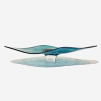 Teal Manta - Petroff Gallery - Glass Art