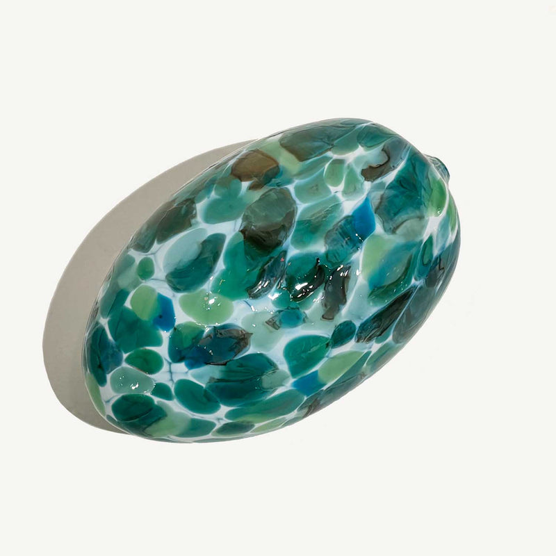 Wedding Glass Teal - Petroff Gallery - Judaica