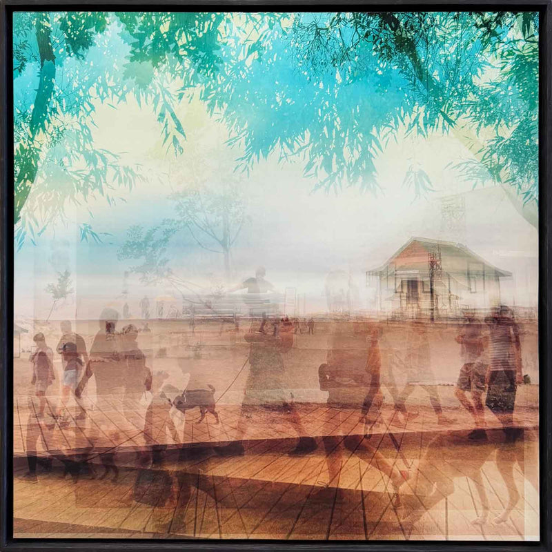 Beaches 33" x 33" - Petroff Gallery - Photography