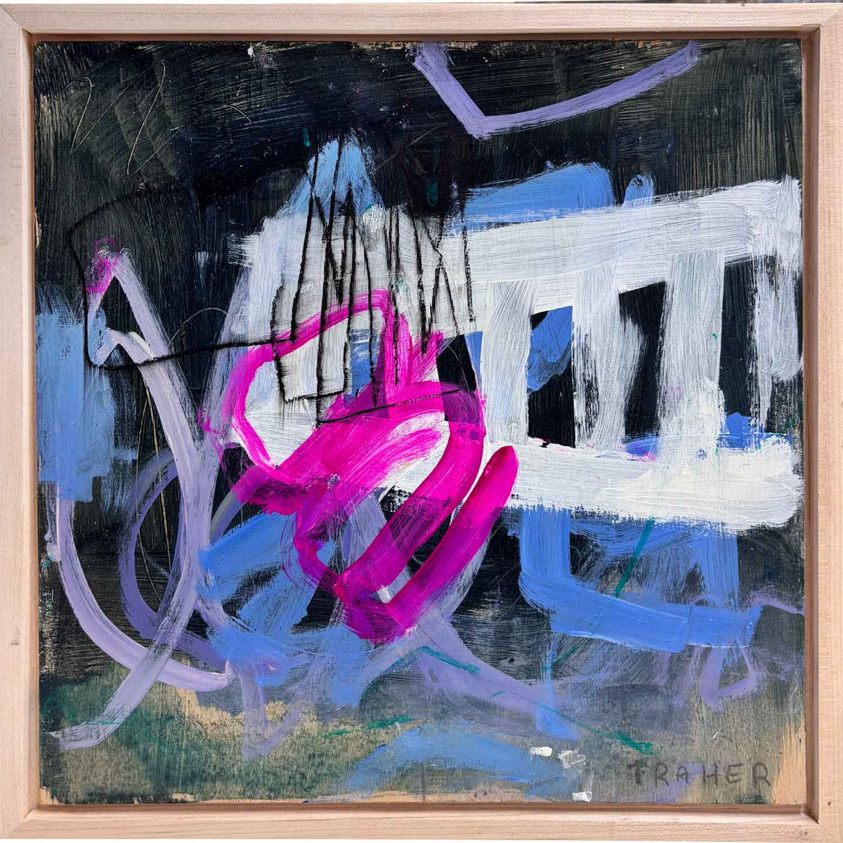 The Music of the Night 13" x 13" - Petroff Gallery - Painting