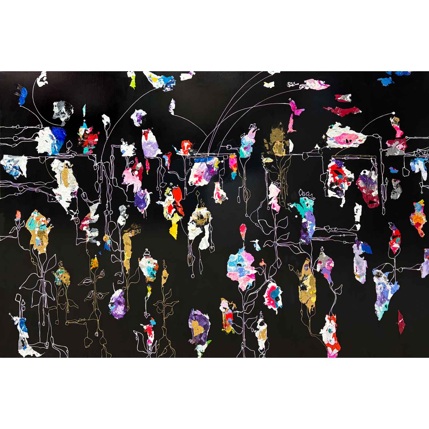 The Unreachable is Reachable 48" x 72" - Petroff Gallery