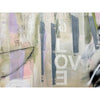Think Breathe Love 58" x 84" - Petroff Gallery - Painting