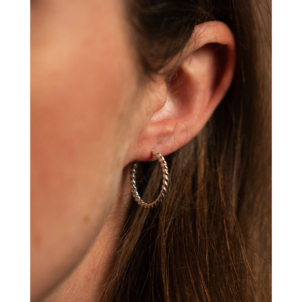 Tiny Chloe Hoops - Petroff Gallery -  - 
