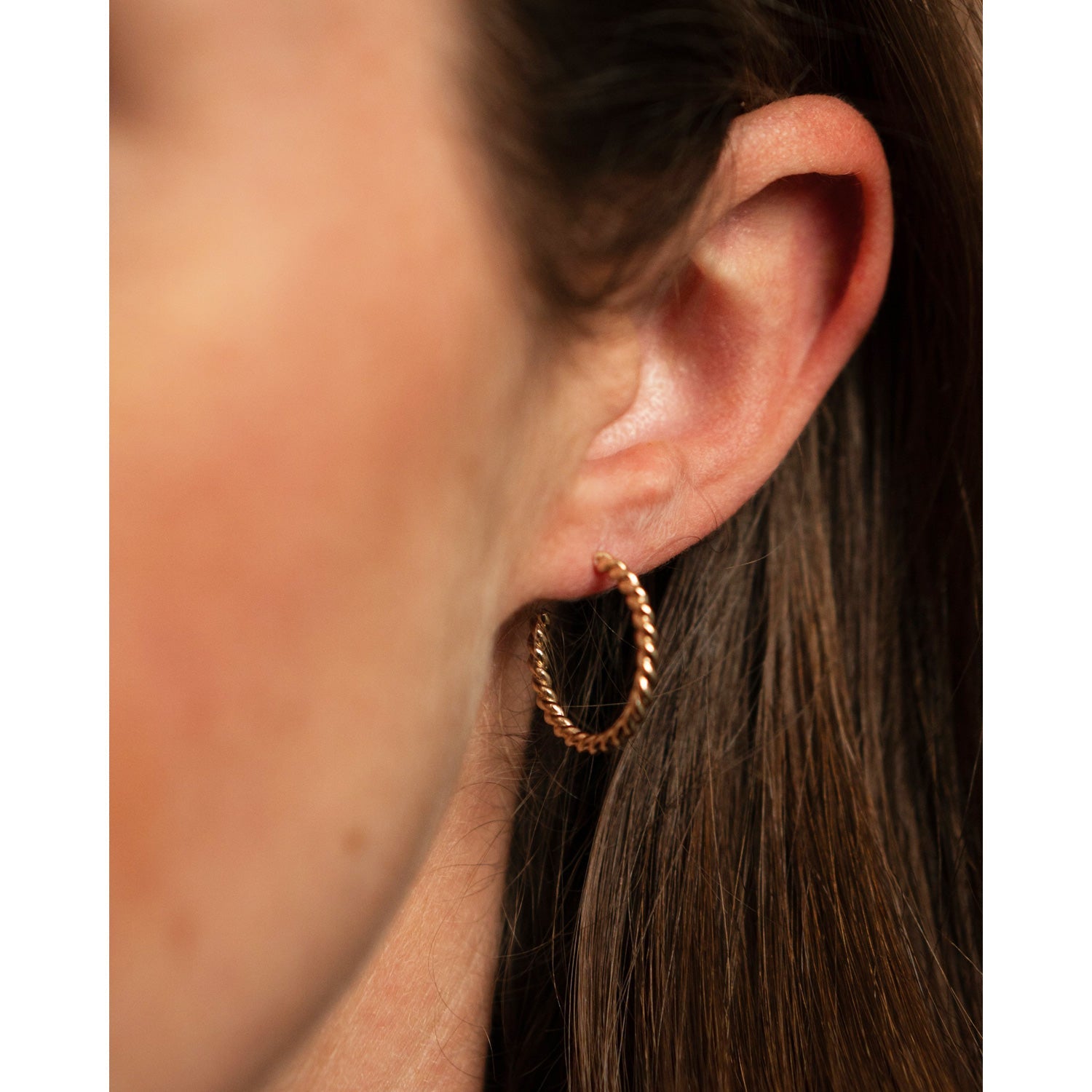 Tiny Chloe Hoops - Petroff Gallery -  - 