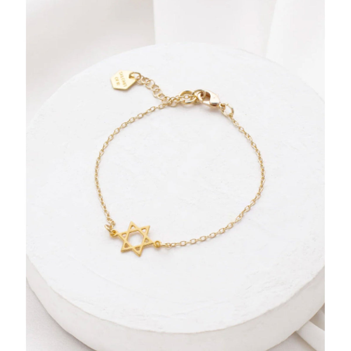 Tiny Star of David Bracelet Petroff Gallery 