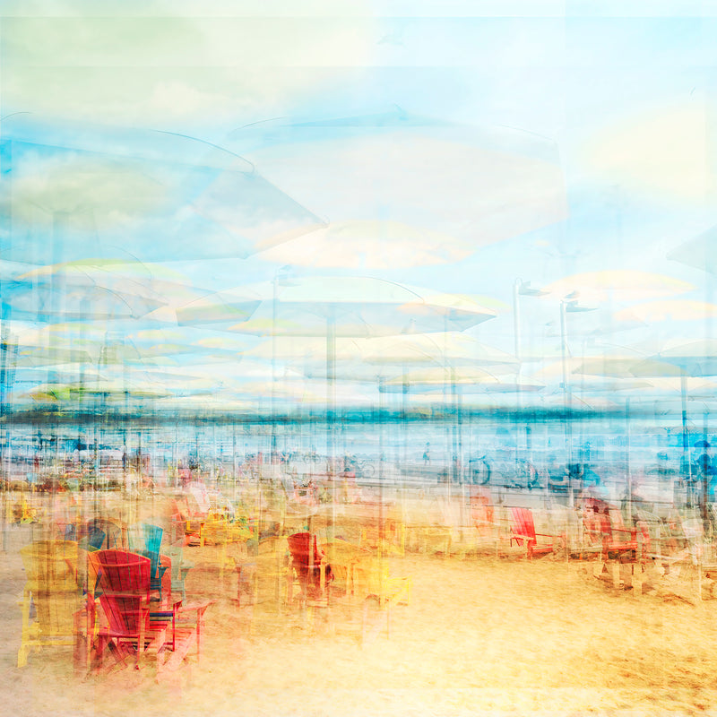 HTO Beach 34" x 34" Petroff Gallery 