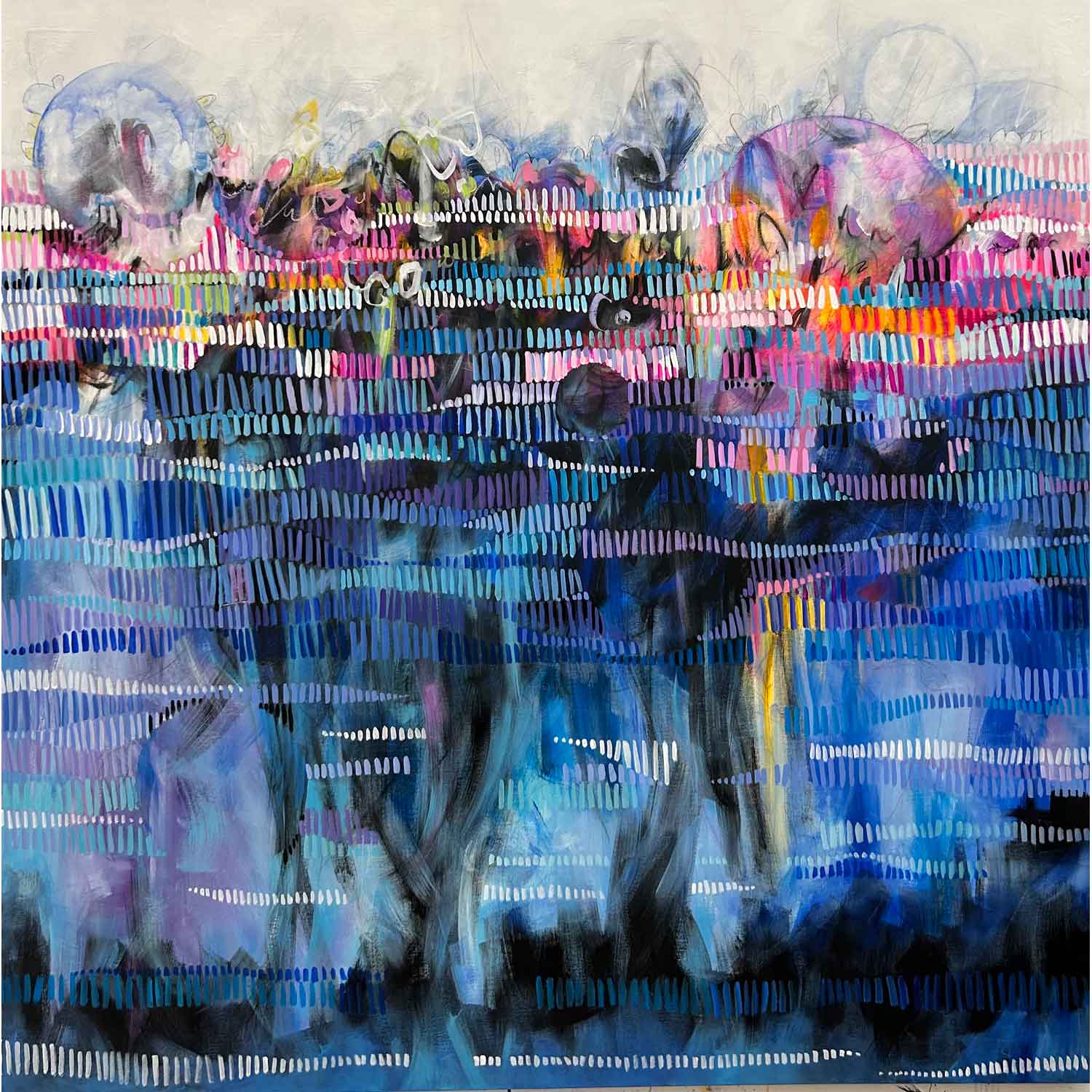 Towards the Light 48" x 48" Petroff Gallery 