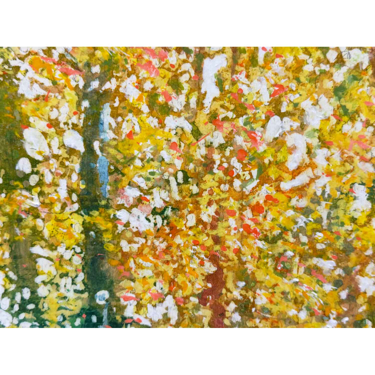 Trail Through Sunlight 32" x 22" - Petroff Gallery - Painting