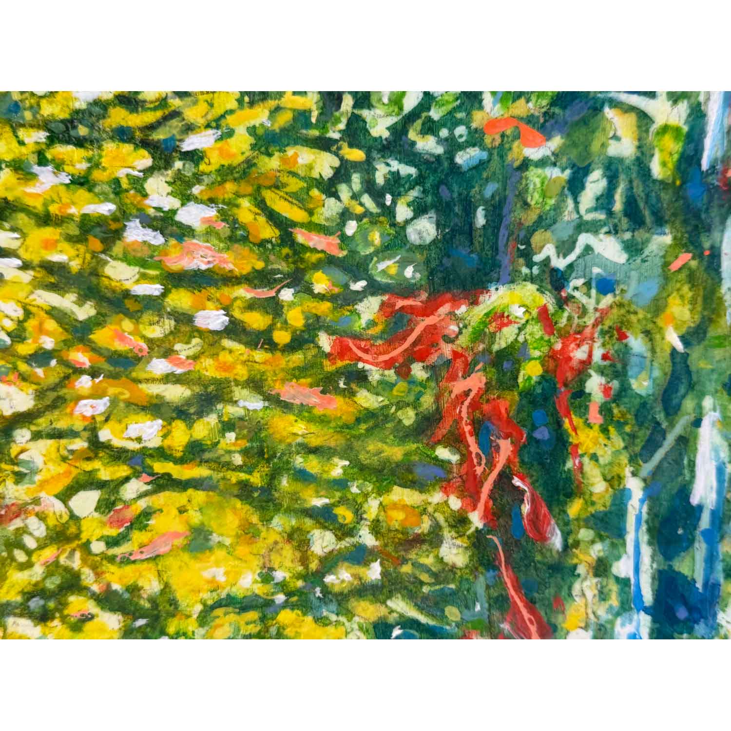 Trail Through Sunlight 32" x 22" - Petroff Gallery - Painting