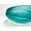 Turquoise Undula Bowl - Petroff Gallery -  - Brad Copping - Turquoise Undula Bowl, 5" x 10.5" x 8.5"