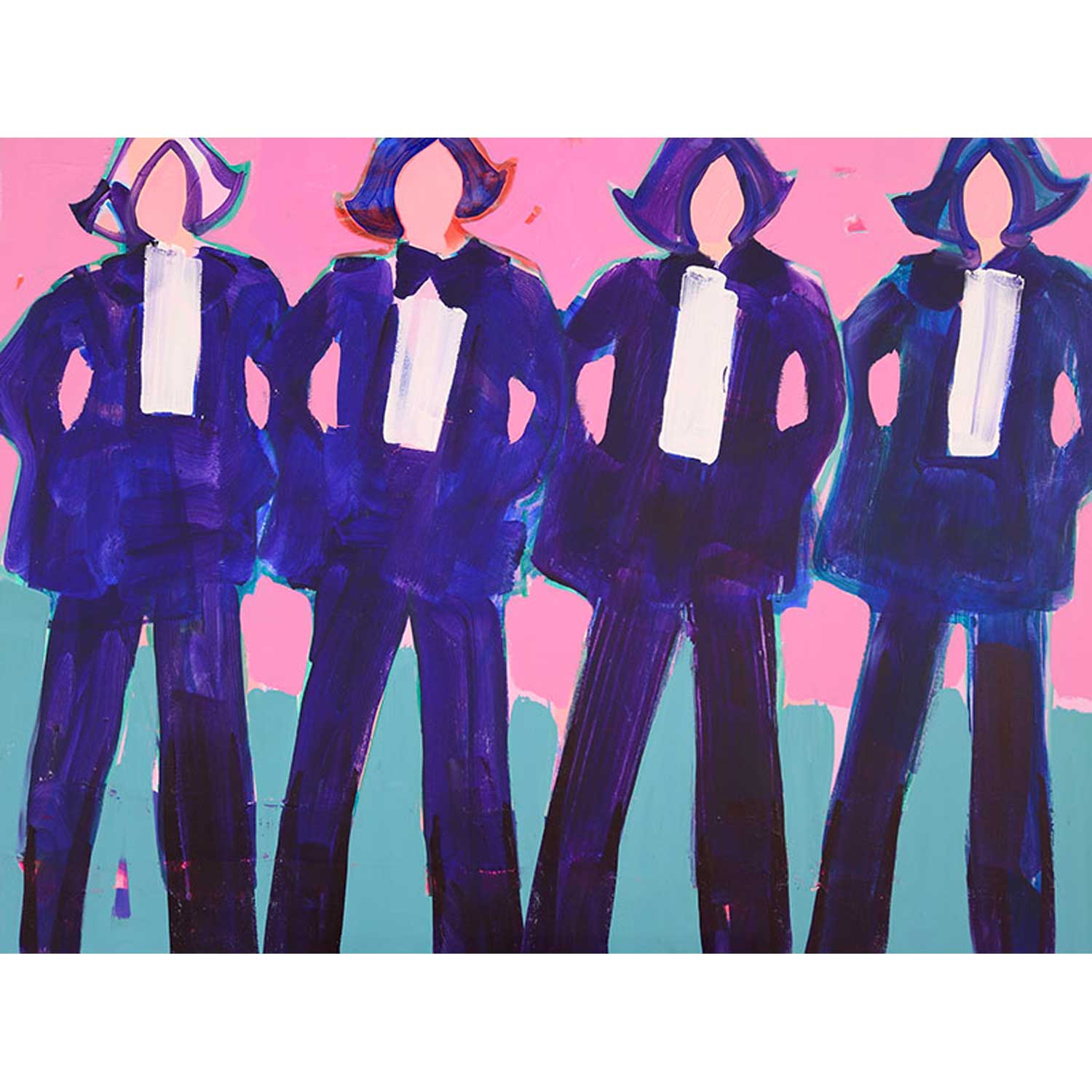 Tuxedo Dream 36" x 48" Petroff Gallery 